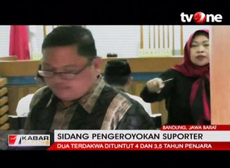 Sidang Dakwaan Kasus Pengeroyokan Suporter Persija