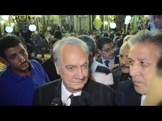 عزاء طارق سليم | شاهد سمير زاهر وماذا حدث معة لحظة دخولة العزاء!!