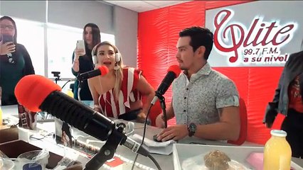 Tan galán en radio Elite