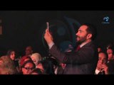 مهرجان النخبة |  شاهد رامي وحيد بيصور مين اللي ع المسرح!!
