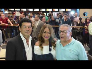 العرض الخاص لفيلم " الماء والخضرة والوجه الحسن" |  ليلى علوى مع باسم سمرة و داوود عبد السيد