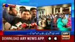 Leader of opposition Hamza Shahbaz talks to media in Lahore