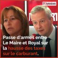 Taxes sur le carburant: passe d’armes entre Ségolène Royal et Bruno Le Maire