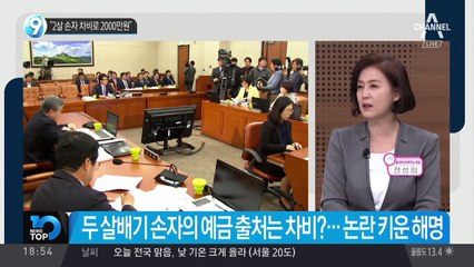 “2살 손자 차비로 2000만원”