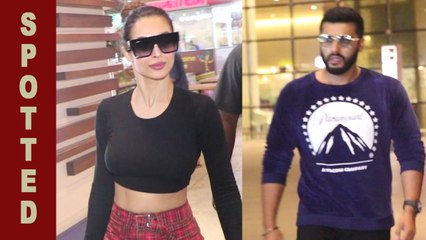 Скачать видео: Arjun Kapoor Malaika Arora And Shabana Azmi Spotted At Mumbai Airport