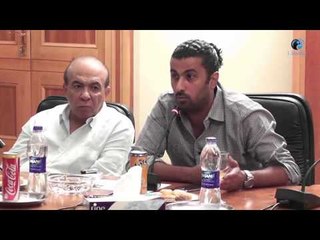مؤتمر صحفي لمسلسل "الأسطورة"  |  محمد سامي ينفعل على أحد الصحفيين بسبب...!!