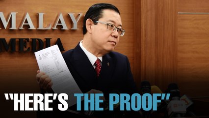 NEWS: Lim Guan Eng reveals ‘proof’ of Kelantan’s financial woes