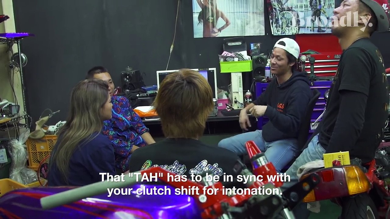 The Woman Revving Motorcycles like Music in Japan