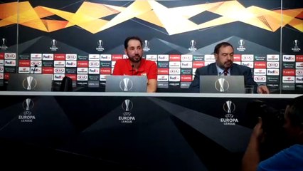 Sevilla-Akhisar: Rueda de Prensa Previa de Pablo Machín