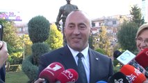 Ora News - Haradinaj nga Shkodra: Ushtria e Kosovës, me mbështetjen e aleatëve