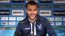 Conférence de presse de Romain Philippoteaux et Pablo Correa avant AJA-Paris FC