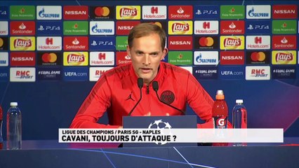 "Cavani toujours d'attaquef"