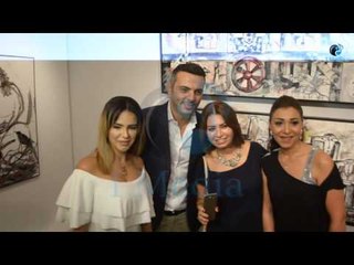 أفتتاح جاليري الممثل أحمد فريد |  شاهد الكل بيتخانق عشان يسجل مع المزز ويتصور معاهم!