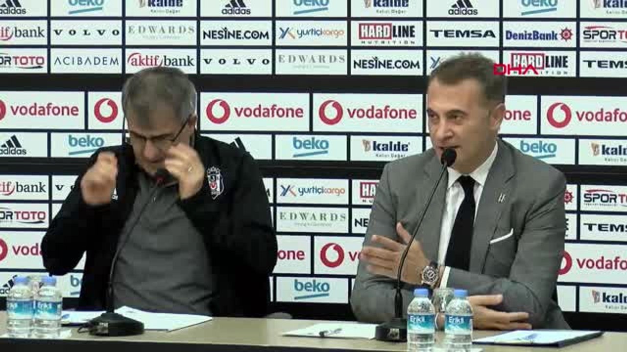 Spor Fikret Orman ve Şenol Güneş Basın Toplantısında Konuştu