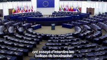 Débat au Parlement européen sur les ballons de baudruche