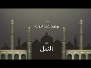 سورة النمل  | بصوت القارئ الشيخ محمد عبد الكريم