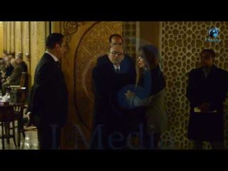 عزاء زوجة محمد صبحي |  شاهد وزيرة التضامن غادة والي تعزي محمد صبحي
