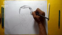 How to Draw Atal Bihari Vajpayee Sketch _ Prime Minister of India (1998–2004) ( 281 )