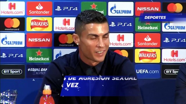 Cristiano Ronaldo habla sobre acusaciones de agresión sexual por primera vez