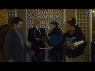 عزاء زوجة محمد صبحي | حوار جانبي بين هادي الجيار و نبيل الحلفاوي