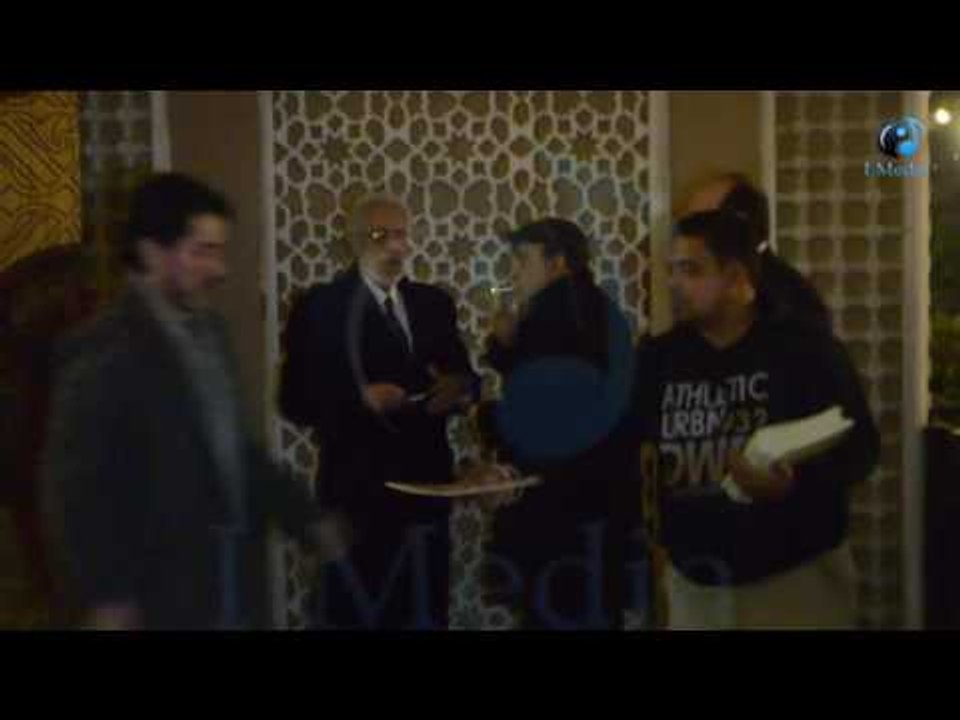 عزاء زوجة محمد صبحي | حوار جانبي بين هادي الجيار و نبيل الحلفاوي