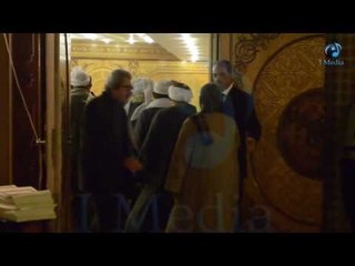 عزاء زوجة محمد صبحي |  شاهد طابور طويل جداً من الصعايدة يعزون الفنان محمد صبحي