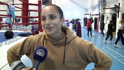 Kick boksta dünyayı deviren İrem'in gözü boksta - KASTAMONU