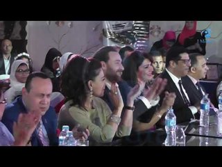 مهرجان الحياة بورسعيد |  شاهد كيف قدمت مقدمة الحفل كل من نضال الشافعي وأنوشكا!