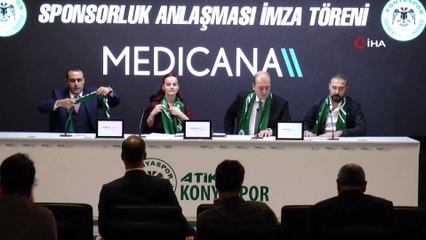 Download Video: Atiker Konyaspor, Medicana Sağlık Grubu ile sponsorluğunu yeniledi