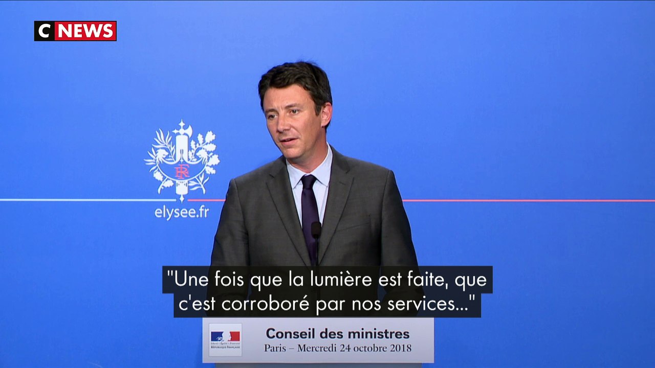 Benjamin Griveaux : « Si les faits sont avérés, nous prendrons des sanctions »
