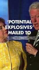 ‘Potential Explosives’ Mailed to Clintons and Obamas