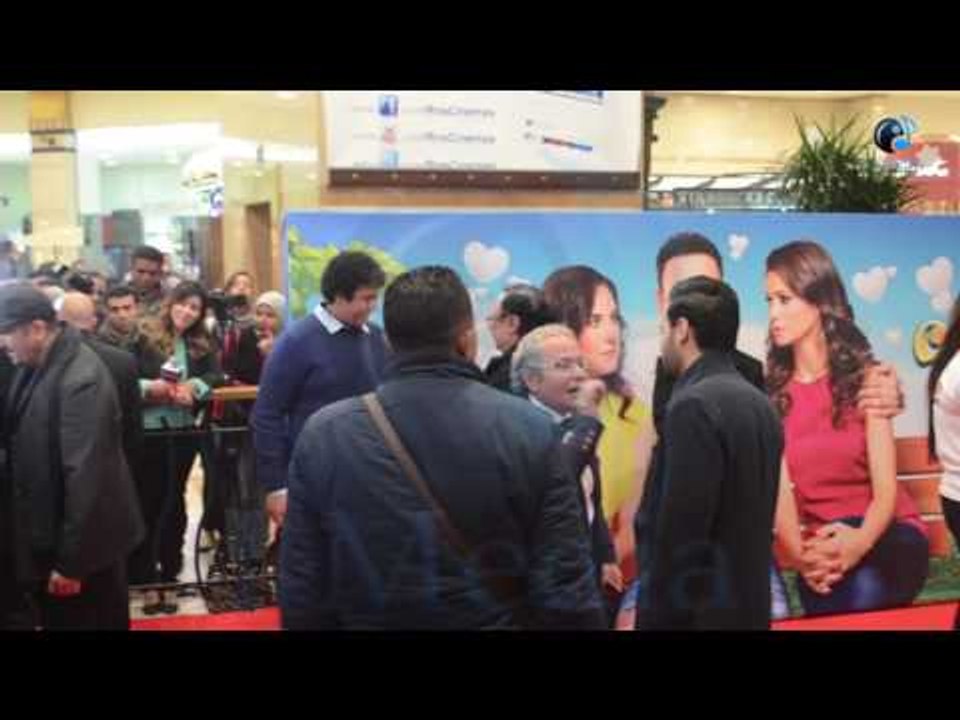 العرض الخاص لفيلم فين قلبى | نجم مسرح مصر واجمل...