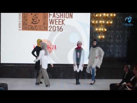 أسبوع الموضة 2016 | تشكيلة لبس محجبات على عارضات أزياء رائعة جداً شوف الأيشاربات!