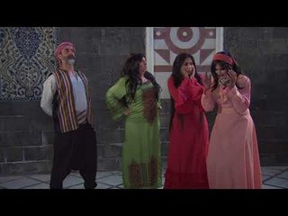 مسلسل رجال الحارة  | ابو عبدة  يطلق  مراته الاتنين  ويهدد الثالثه