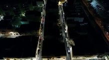 Bari: Carbonara illuminata come non l'avete mai vista - il video con le riprese aeree diffuse dal Sindaco