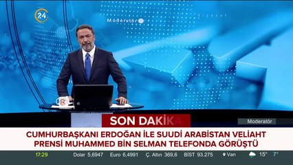 Cumhurbaşkanı Erdoğan Suudi Prens ile telefonda görüştü