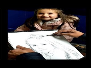 The Man Paint The Girl Exactly What She Looks Like