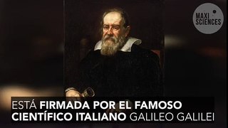 Reaparece una carta de Galileo Galilei perdida hace 400 años