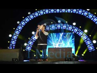 حفلة حماقى فى فاميلى بارك | شاهد تاثره مع اغنيتها الوطنية