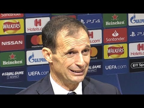 Manchester United 0-1 Juventus - Massimiliano Allegri Post Match Press Conference- Champions League