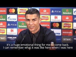 Cristiano Ronaldo - 'Playing Against Manchester United Is Hugely Emotional For Me'