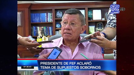 Carlos Villacís duda en ser candidato a presidente de la FEF