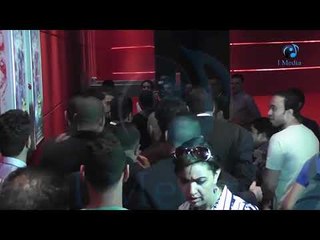 العرض الخاص لفيلم شنطة حمزة | الجاردات جريوا بحماده هلال من الصحفيين ورد فعل حماده هلال مع الجاردات