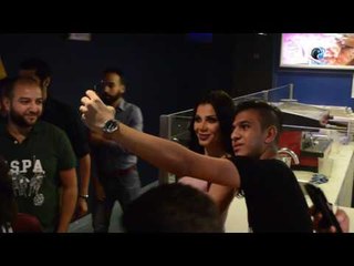 عرض خاص فيلم جواب اعتقال | منى ممدوح تشعل العرض الخاص