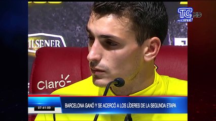 Barcelona ganó y se acercó a los líderes de la segunda etapa