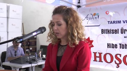 Söke'de Hibe Yem Bitkisi Tohumları Dağıtıldı