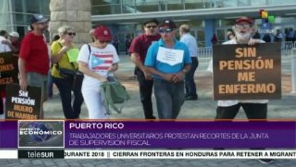 Puerto Rico: trabajadores universitarios rechazan recortes