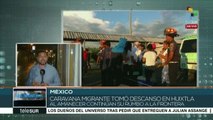 México: caravana migrante retomará camino tras descanso en Huixtla