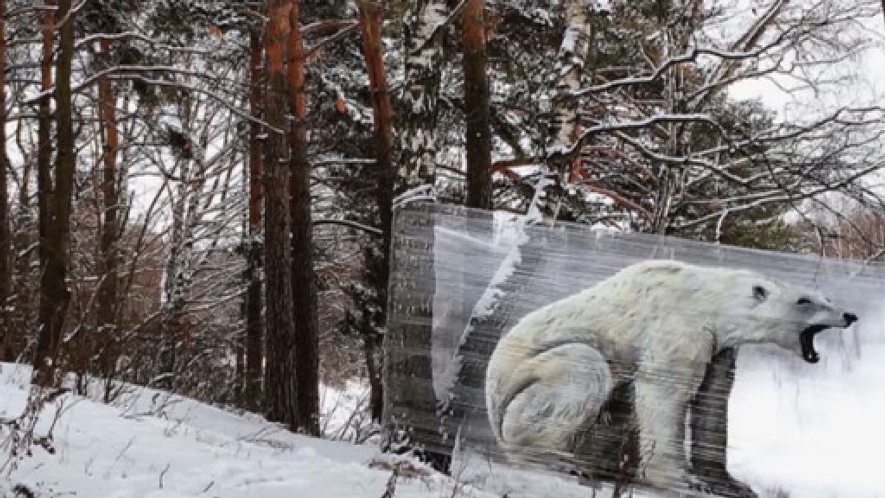 "Celografite": arte em papel celofane