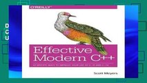 D.O.W.N.L.O.A.D [P.D.F] Effective Modern C  : 42 Specific Ways to Improve Your Use of C  11 and